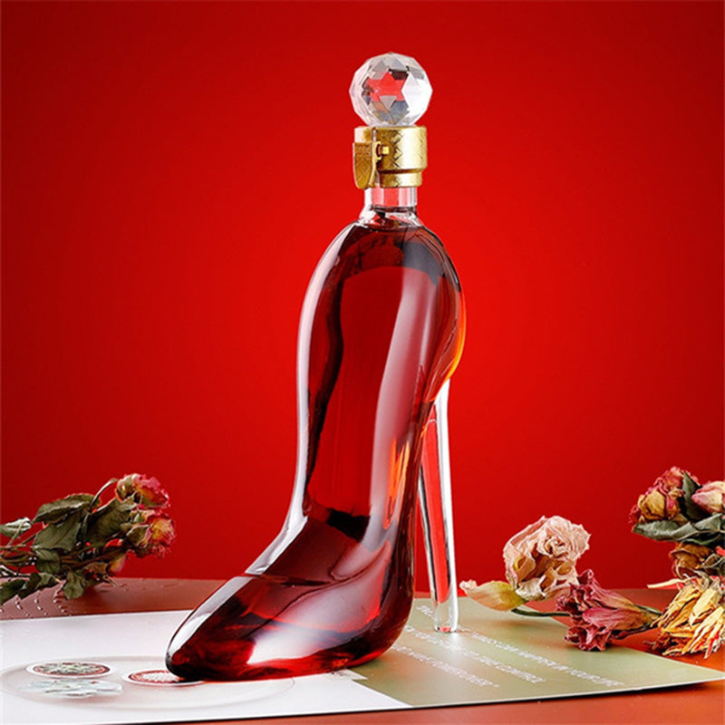 High Heel Wine Bottle