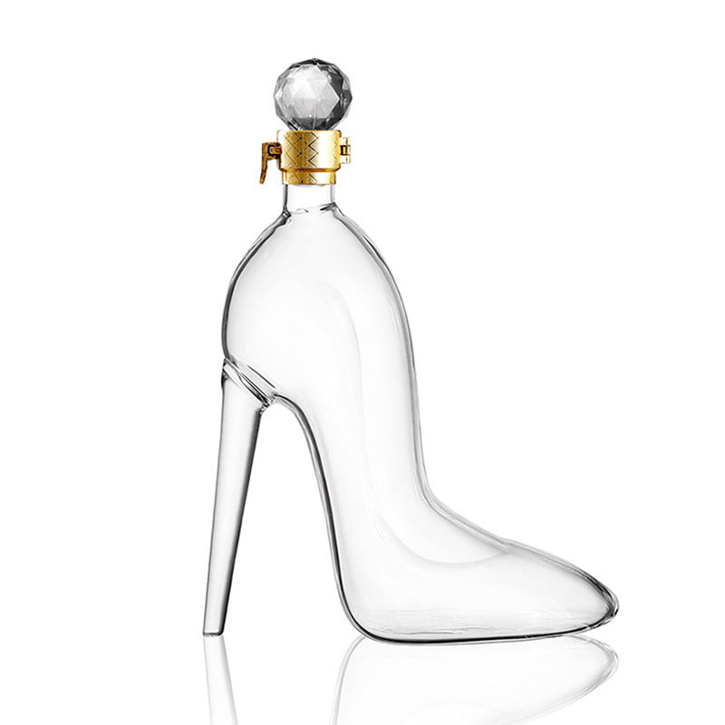 High Heel Wine Bottle