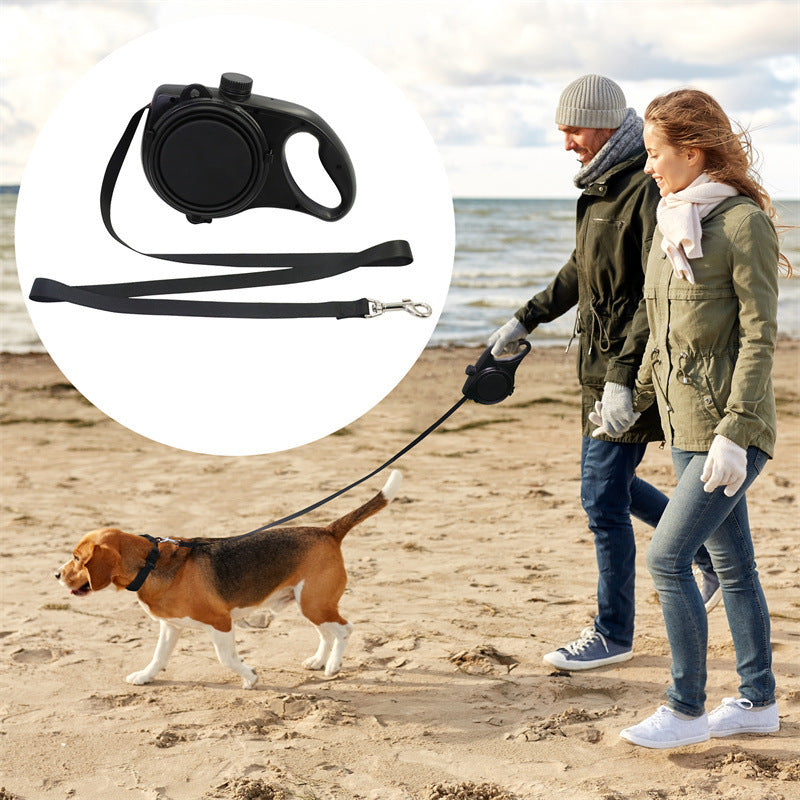 Cat and Dog Pet Supplies with Water Bottle and Leash