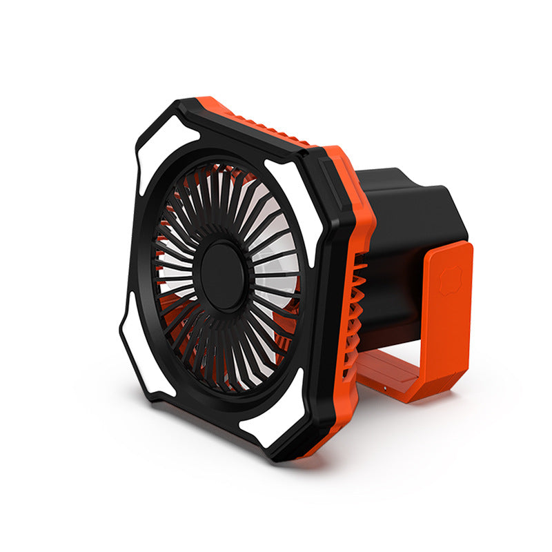 Portable Fan and Lantern with Power Bank